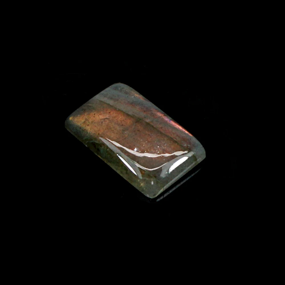 Natural Multi Labradorite Gemstone Cabochon Rare Quality Making Pendant Labradorite Gemstone Oval Shape 66.6 Cts Size 42x22x7 P#707