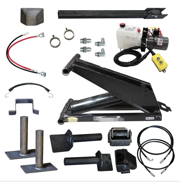 Dump Trailer Hydraulic Power Hoist Kit And Prop Assembly ph416tt