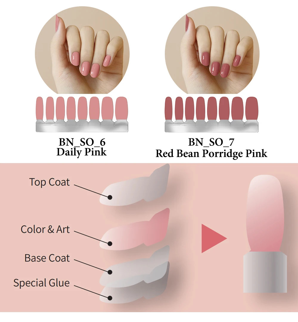 Polishes Wholesale Print Real Polish Gel Nail Strips High Quality