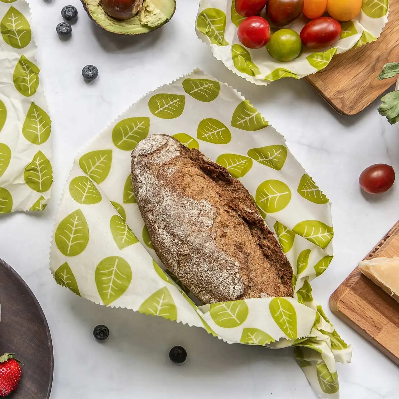 Food Wraps Leaves Design Food Packaging And Wrapping Papers Nuts