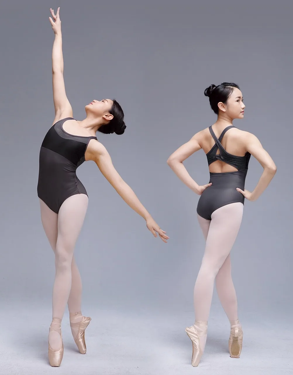 3 leotards ballet