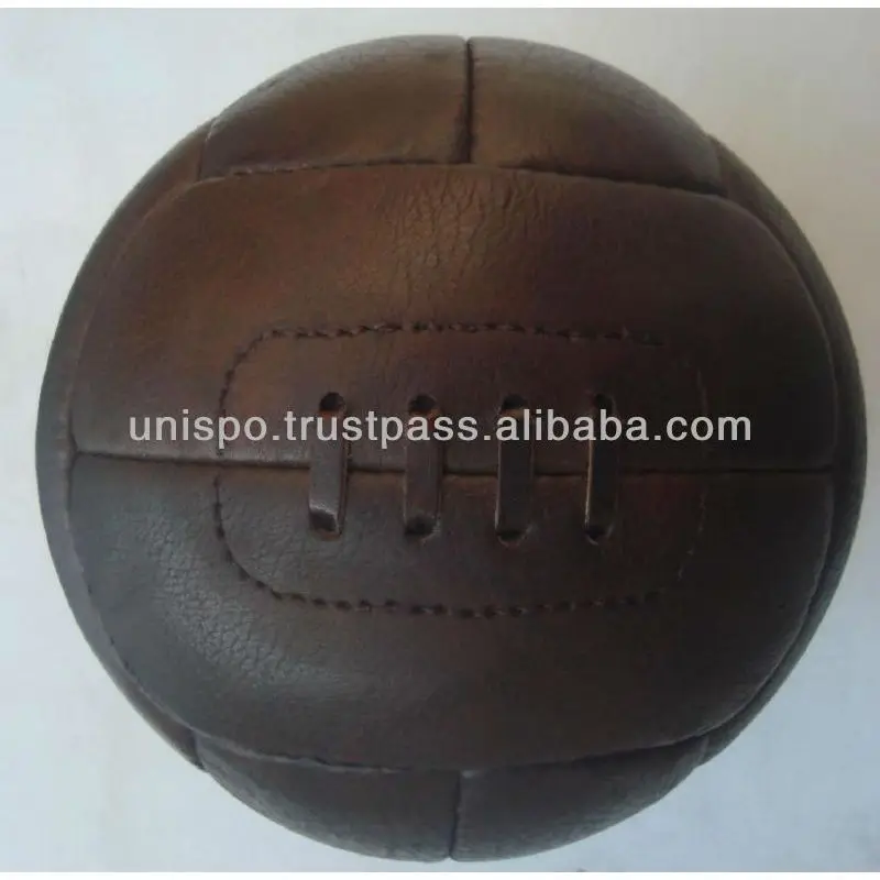 Vintage Leather Football Specifically Made Vintage Leather Football