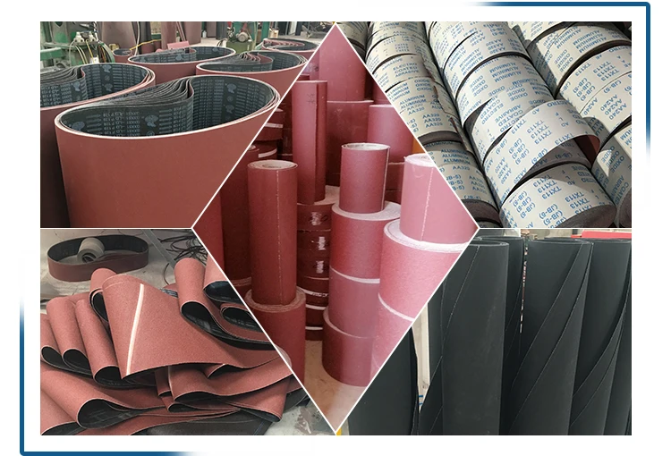 P80 Gxk51 Flexible Alumina Abrasive Cloth Sanding Belt For Sanding