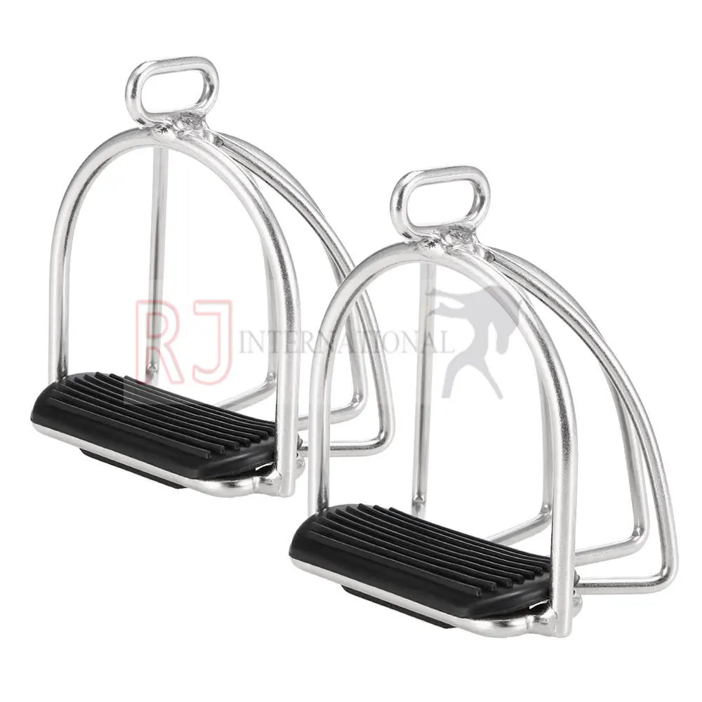 Caged Stirrups 6 Colors /aluminum Endurance Ride Caged Safety Horse