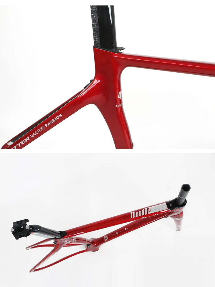 carbon frame road bike