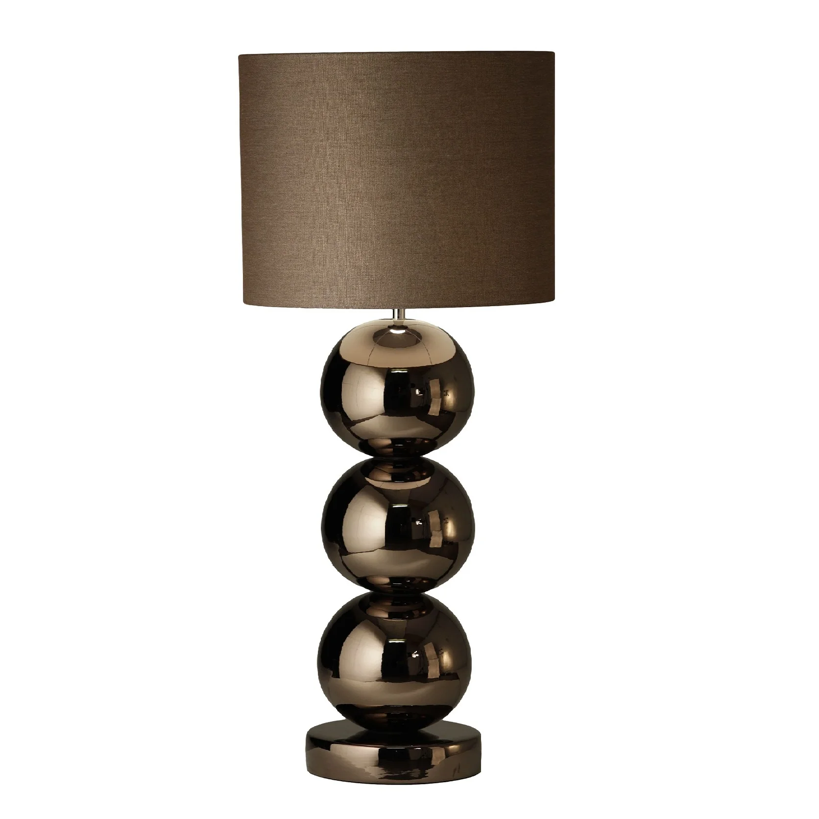 Back Nickel Plated Table Lamp