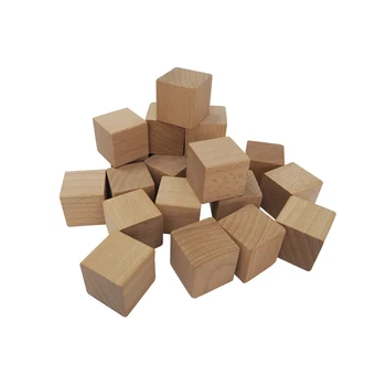 plain wooden baby blocks