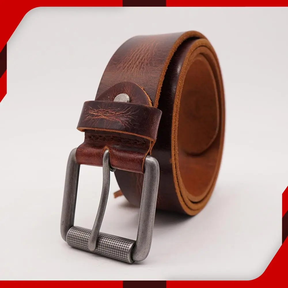 Comfortable And Adjustable New Fashion Men Cowhide Belt Made In