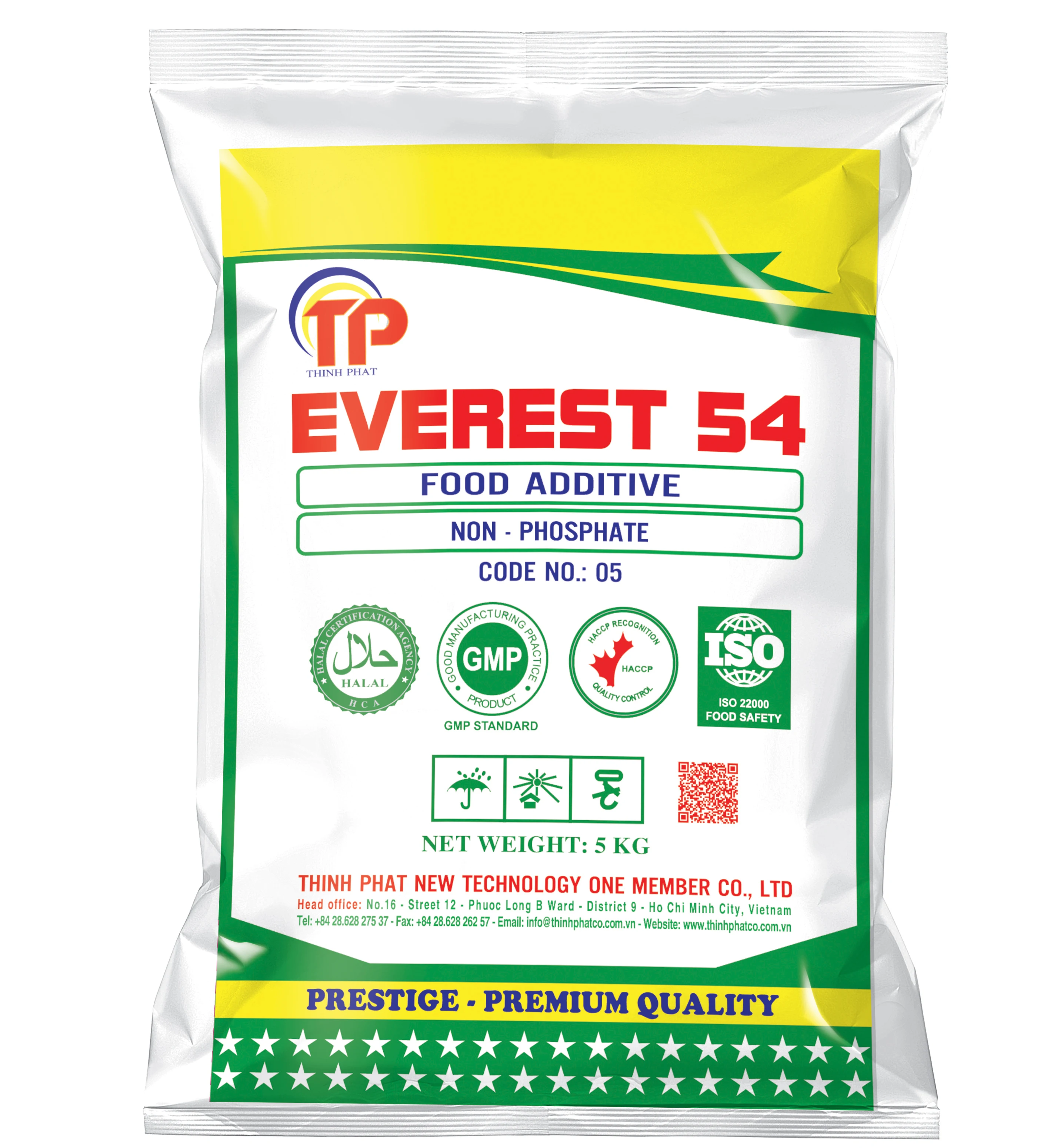 EVEREST 54 не фосфат код 05 для морепродуктов новый продукт высокая скорость