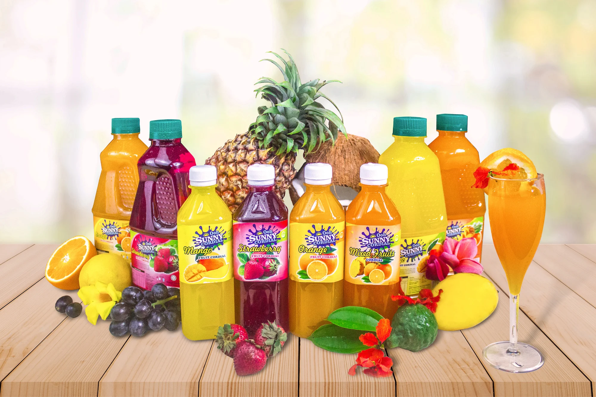 25 Real Fruit Content Good Quality Mix Fruit Concentrated Fruit Juice