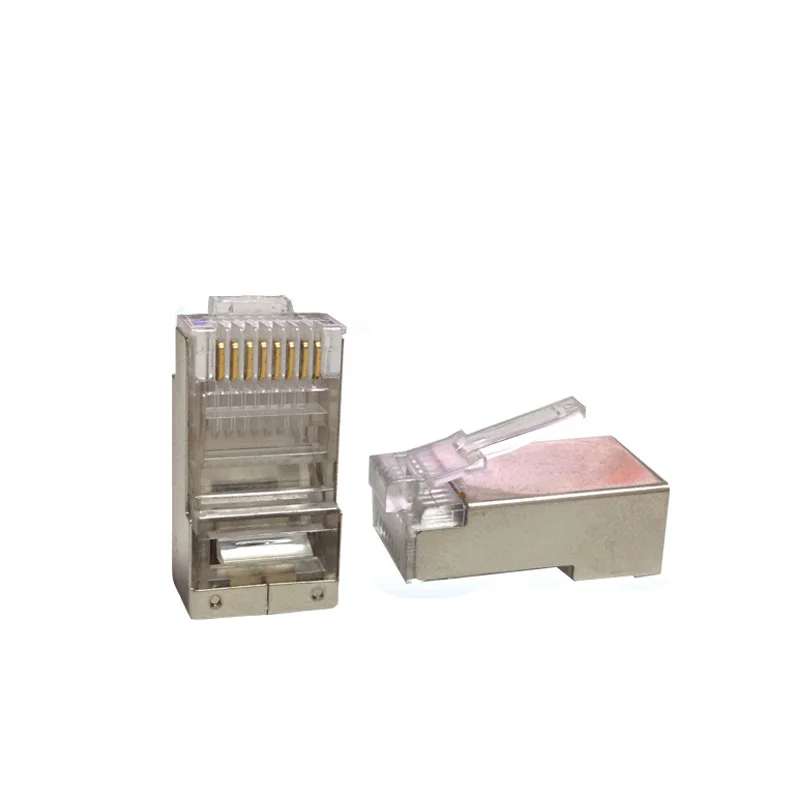 Ftp Sftp Cat5e Cat 5 End Pass Through Rj45 Connector Network Cable Lan