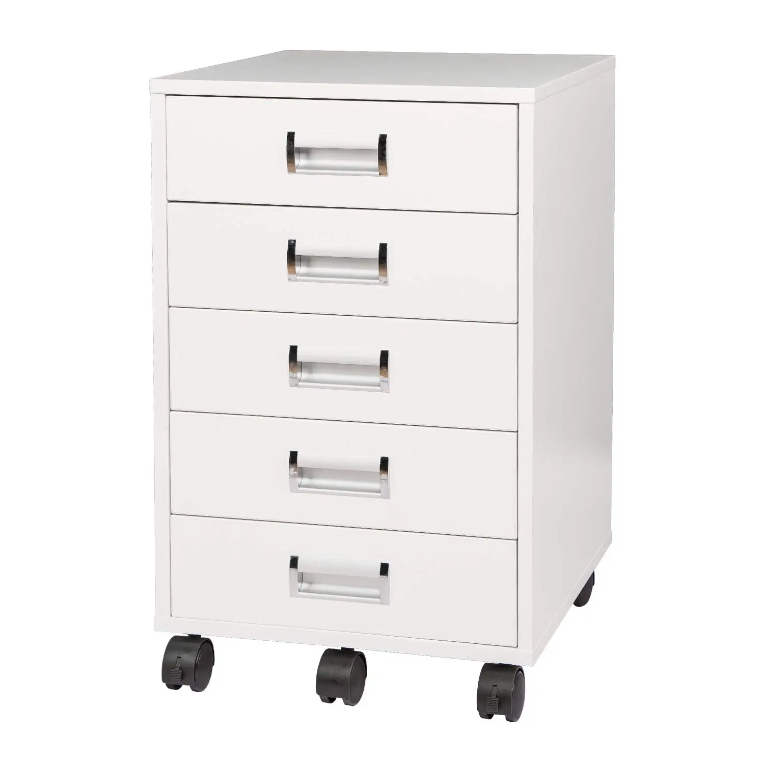 Office Steel 4 Tier Filing Cabinet A4 File Cabinet Drawer Metal Storage ...