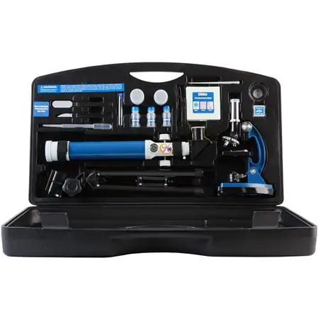 
100% SMART ExploreOne Apollo 40mm Refracting Telescope 900x Microscope 