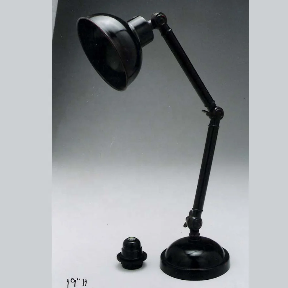 2019 Handmade Decorative Adjustable Swing Arm Antique Study Desk Table Lamps