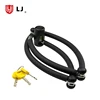 Anti theft alloy steel patented lock for motorcycles
