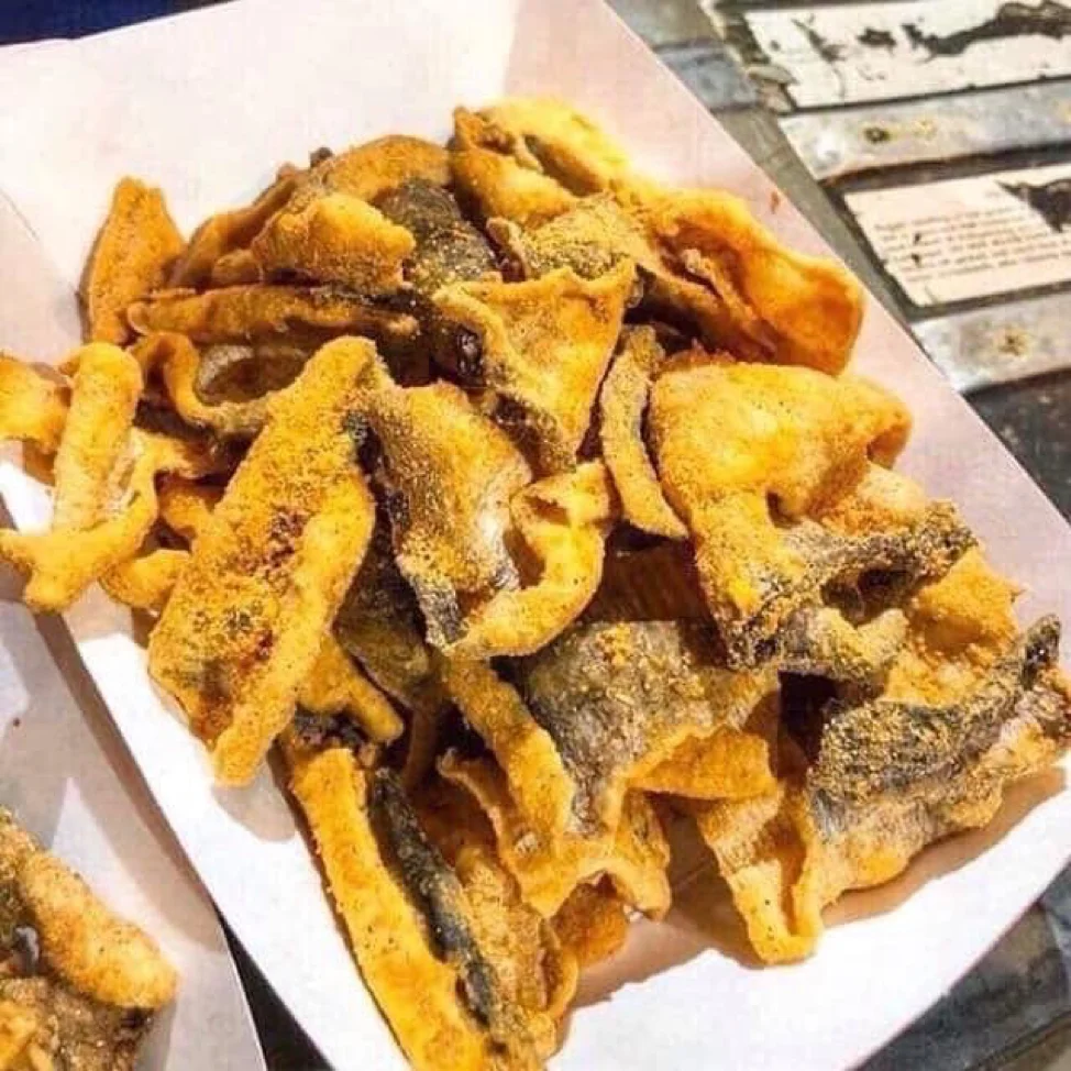 Deepfried Fish Skin With Salted Egg Yolk//ms. Kennie Buy Crispiest