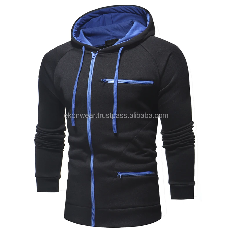 
Sweatshirt For Men Casual Solid Color Zipper Pullover Autumn Hoodies 2020 