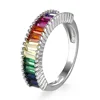 Kenturay 2019 Beautiful unique design 925 sterling silver multi stone ring