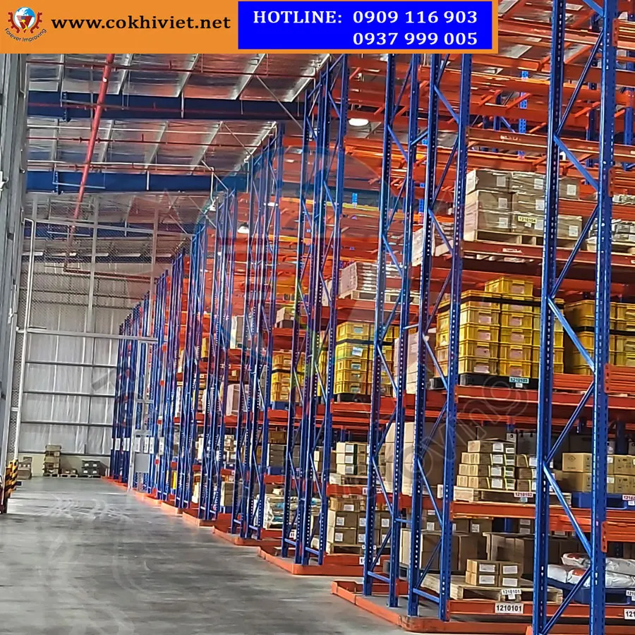 Vietnam Factory Warehouse Storage Heavy Duty Steel Pallet Rack With ...