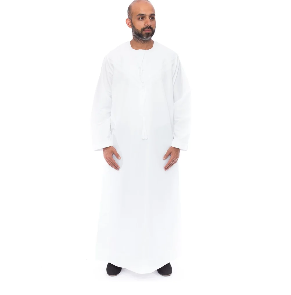 Men's Daffah Thobes - Men Latest Style Thobe  Jubbah Men's Wear Cotton 