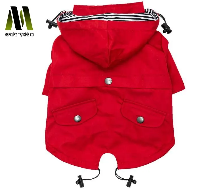 Jacket Reflective Rain Jacket With Hood For Small Medium Large Dogs