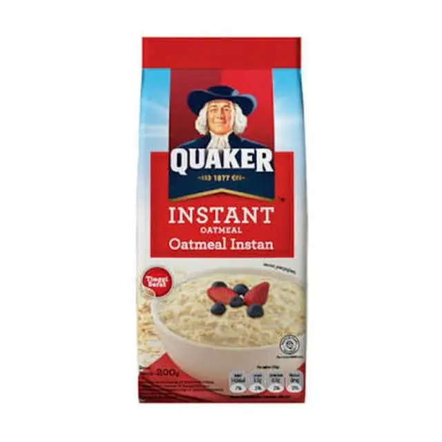 Quaker Instant Oatmeal 200g Buy Quaker Quaker Oatmeal Quaker Breakfast Cereal Product On Alibaba 