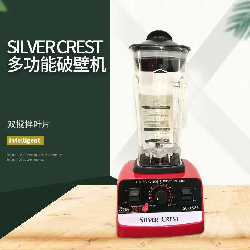 
Heavy duty Blender Silver C_R_E_S_T 