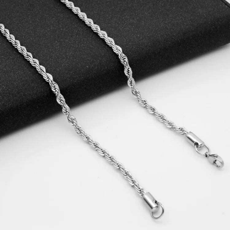 时尚316 不锈钢首饰盒链妇女项链链