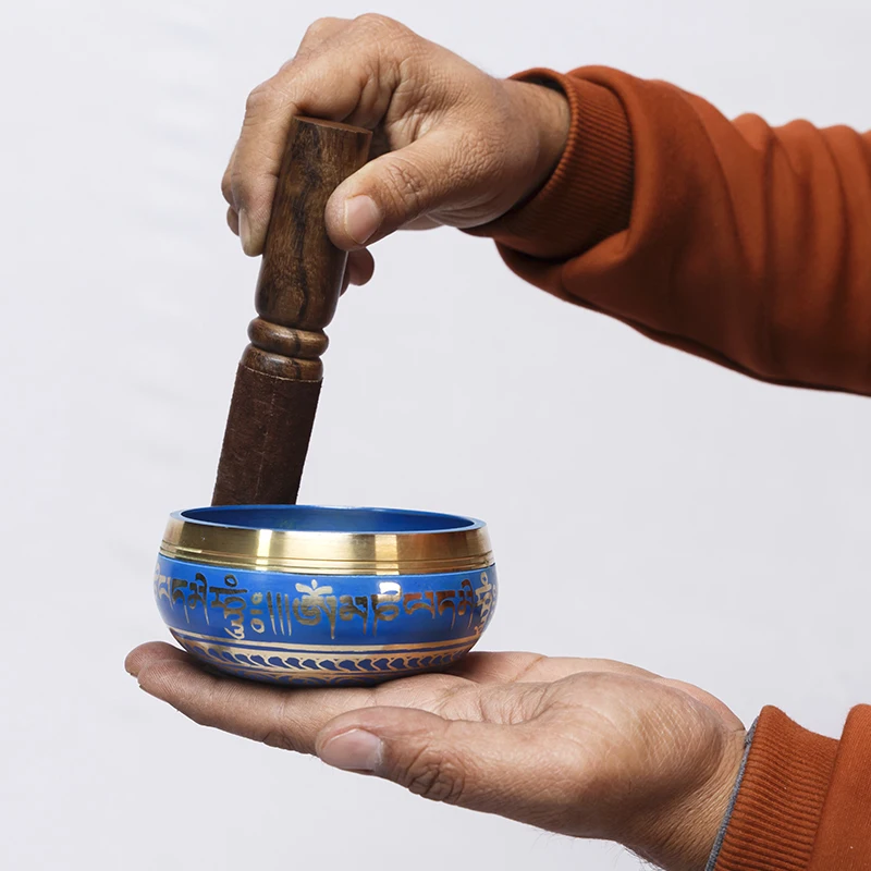 Tibetan Handmade Singing Bowl Sound Healing Singing Bowl - Buy Hand ...