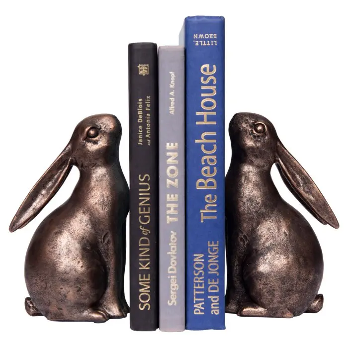 Airplane Bookends Book Hold Stand Metal Display Vantage Unique High