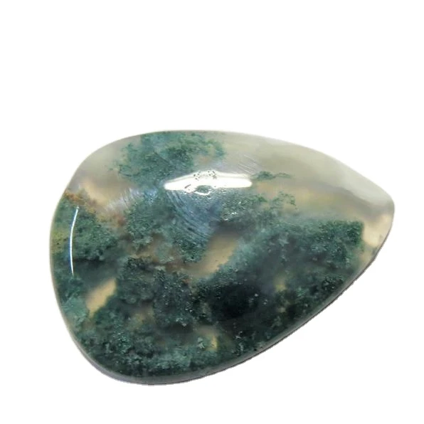 NATURAL GREEN MOSS AGATE CABOCHON MIX SHAPE GEMSTONE LOOSE FOR JEWELRY MOS-A 
