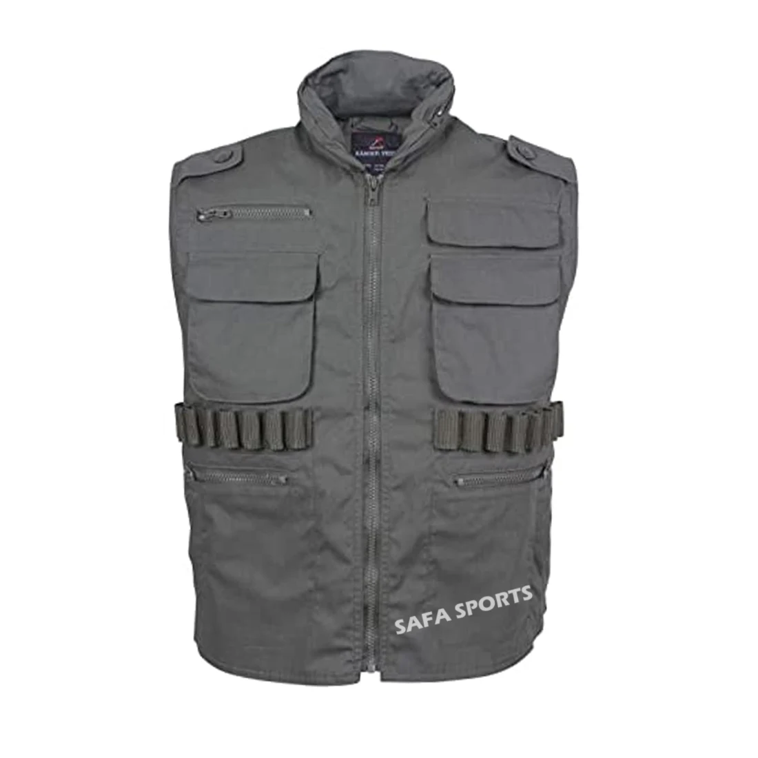 Black Military Tactical Ranger Vest With Hood Rothco 7557 Brand New 