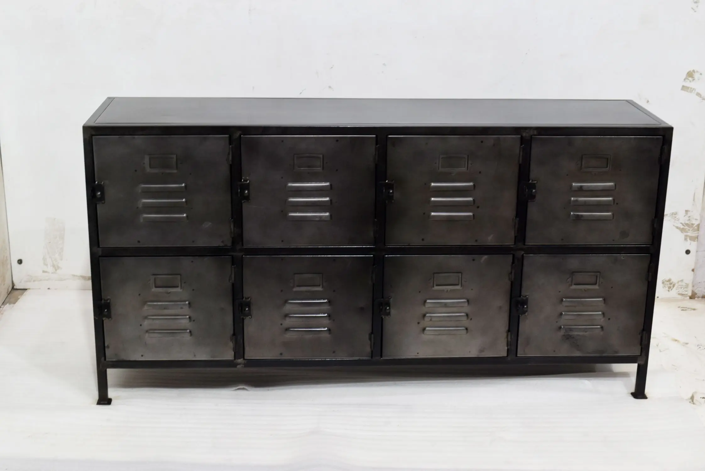 Industrial Vintage Metal Storage Living Room School Office Home