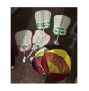 Painted Technique and Wedding Decoration and Gift Use small hand fans( 0084587176063 whatsapp Sandy)