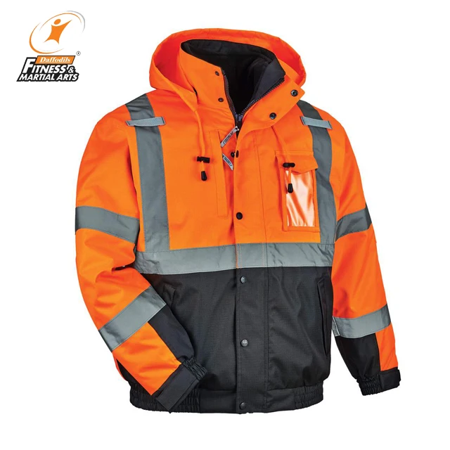 High Visibility Reflective Safety Jacket - Buy High Visibility Winter ...