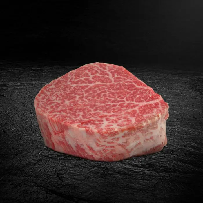 fullblood wagyu beef tenderloin steak marble score 9  - 2x200g