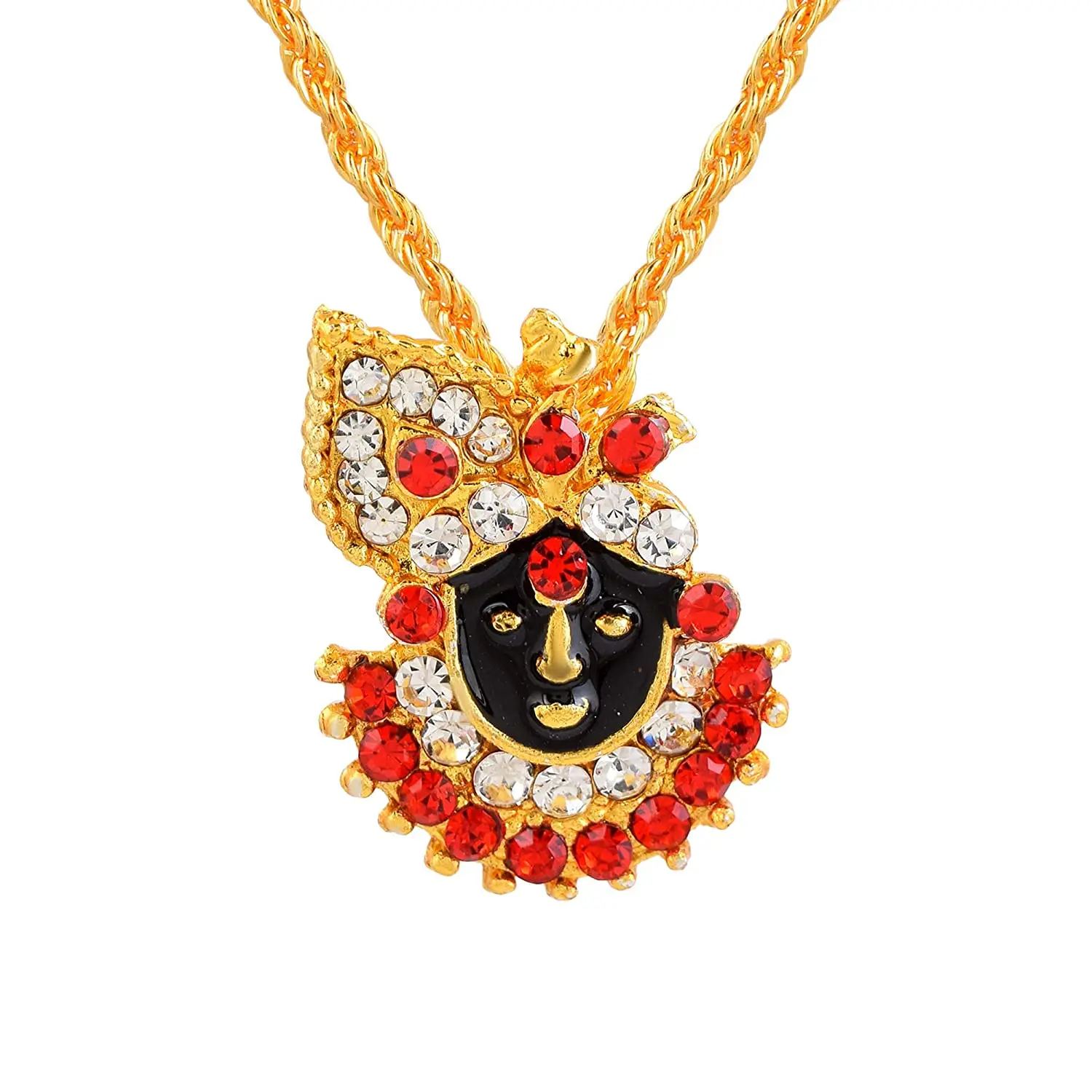 God Pendant Krishna Pendant Gold 