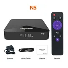 新加入到着!!! Magicsee N5 最高の android tv ボックス s905x チップ 2 + 16 ギガバイトの android 9.0 4 18K ストリーミングメディアプレーヤー IR