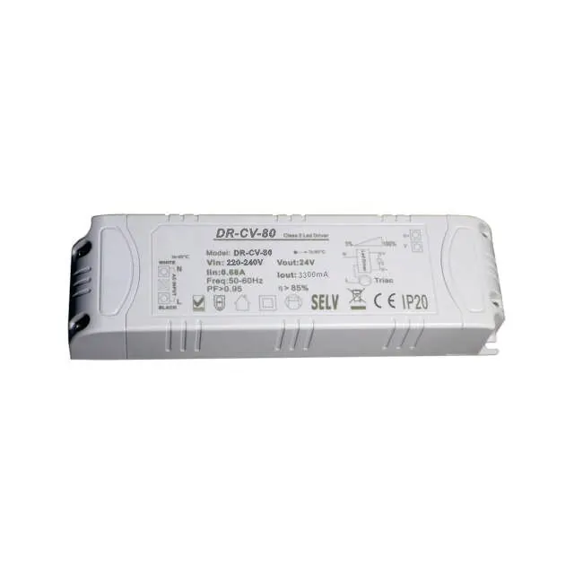 80W Triac Dimmable LED Driver 12V Power supply for LED strip light