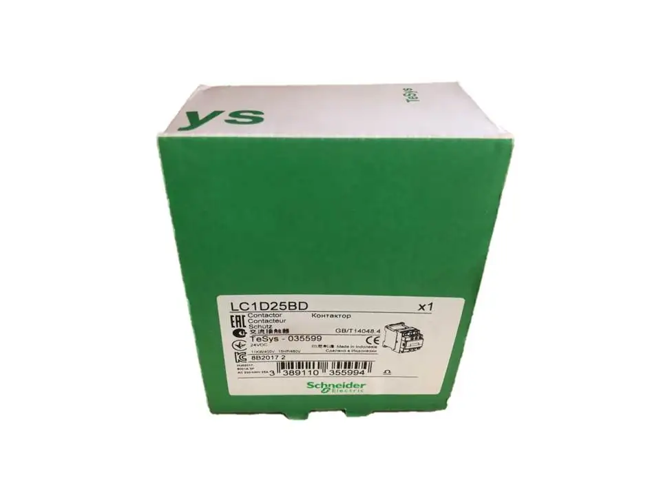 100% Original Made In Indonesia Lc1d18m7 Schneider Tesys Contactor ...