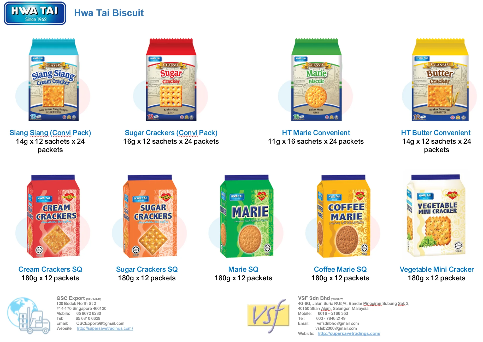 Hwa Tai Cream Cracker 200g Cream Cracker Biscuits Buy Asian