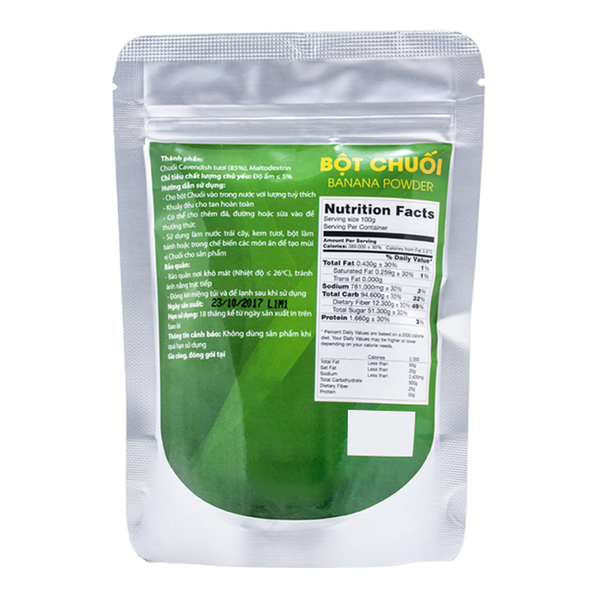 High Quality Extract Plant Banana Powder Packing 25kg Or Customize