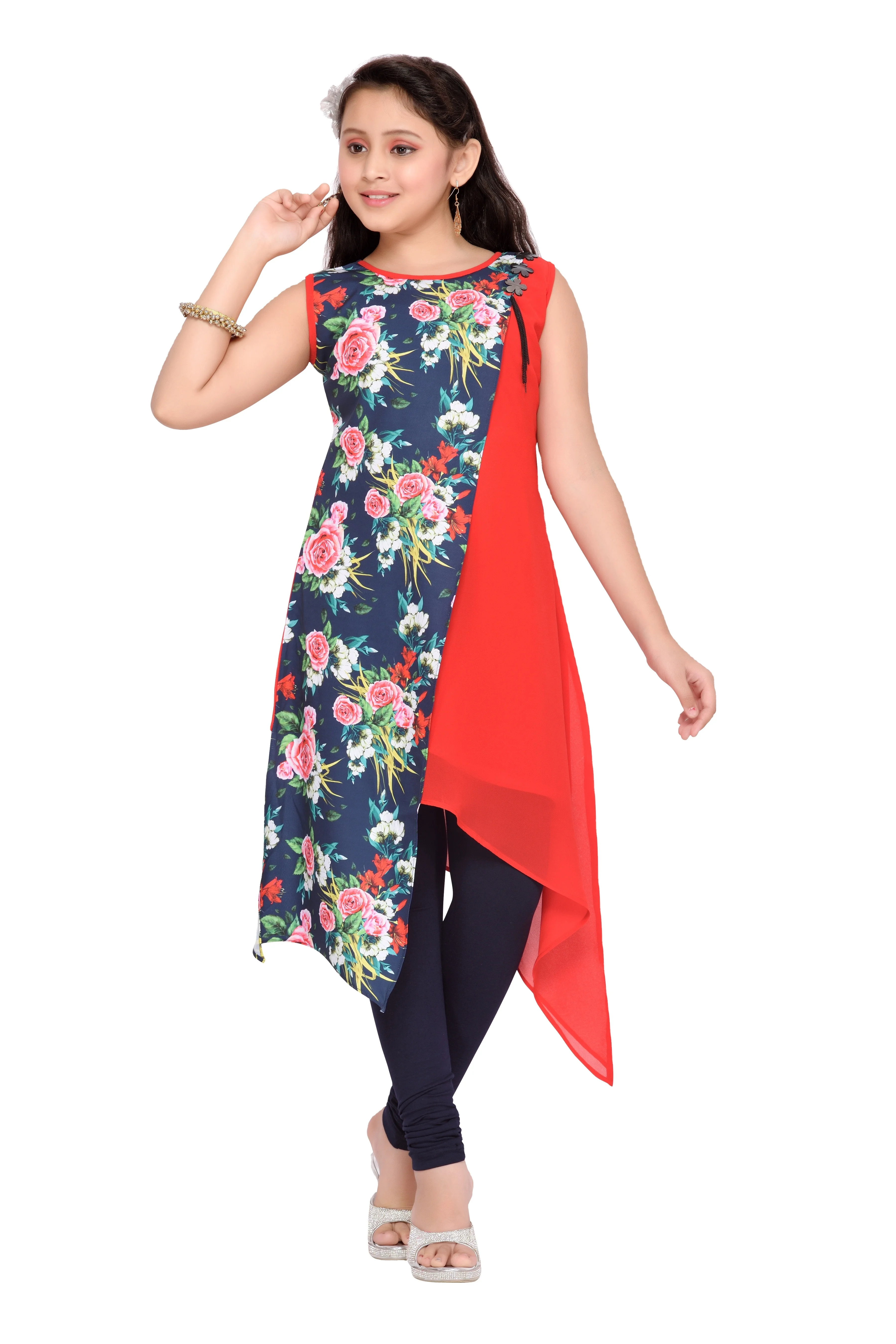 Girls Wear Stylish Kurtis Designs Buy Fancy Kurtis Designs For Girls Short Sleeve Pattern