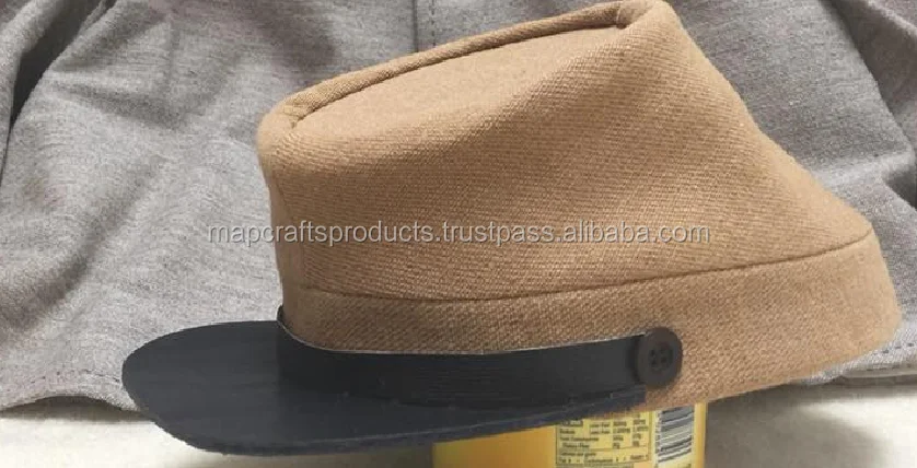 Cs Kepi Solid Jean Wool Hats,Civil War 