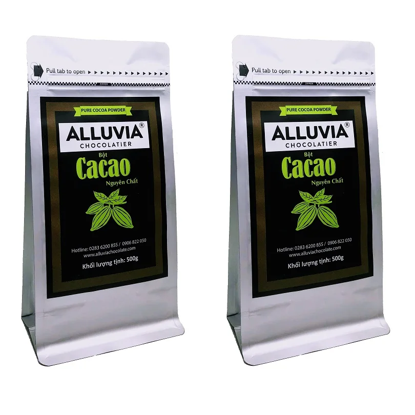 
Alluvia Chocolatier 0.5 kg Pure Cacao powder with Trinitario Variety from the Mekong Delta Vietnam 