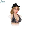 Silicone Female Mask Cotton Breast Forms E cup MS101 High Realistic Beauty Facial Features for Halloween Costume