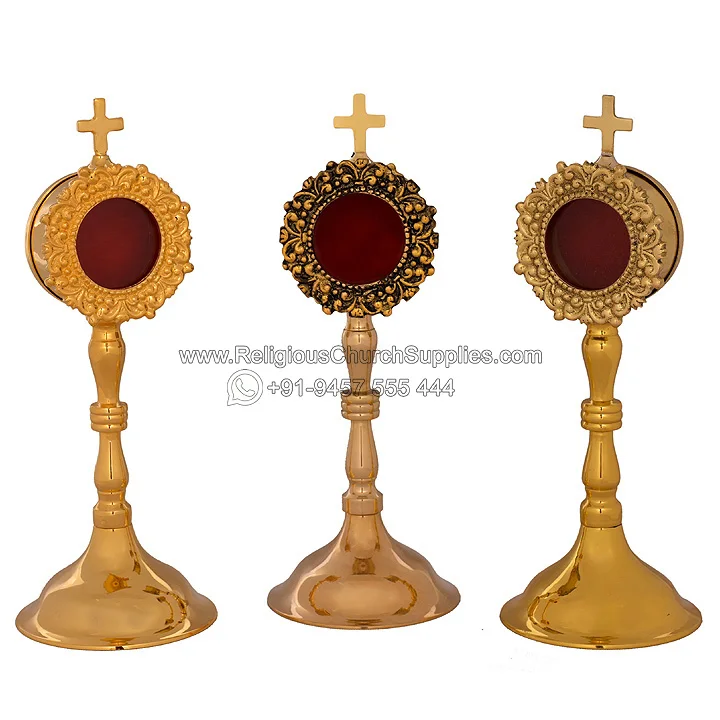 Brass Reliquary Mini Mn1006 Buy Brass Monstrance Manufacturers