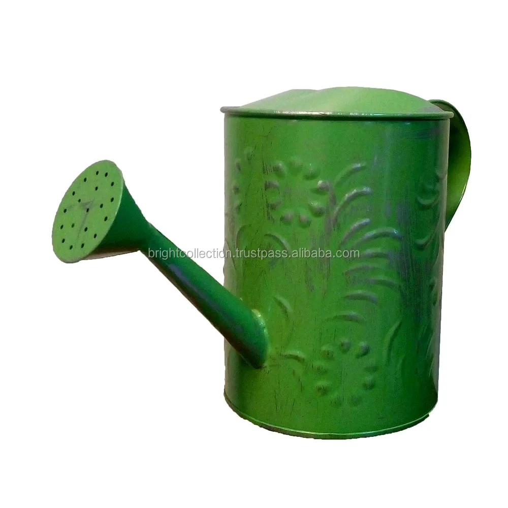 Metal Animal Shape Watering Cans Embossed Water Can For Garden Antique