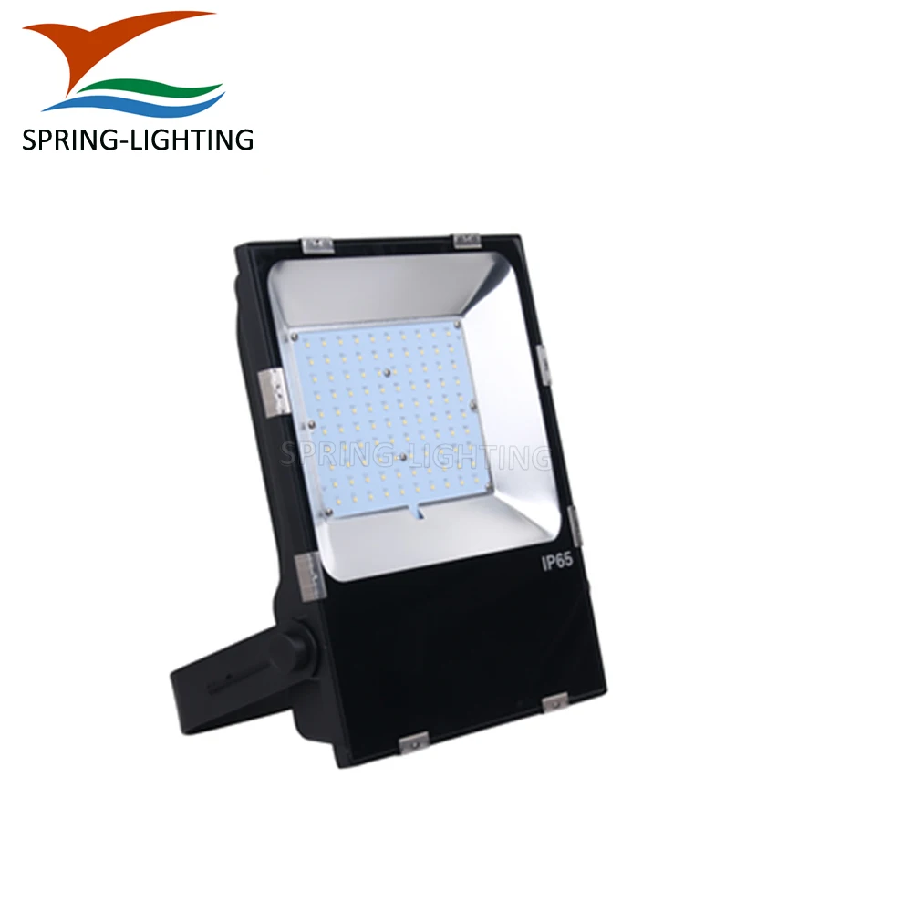 IP65 Exterior Security Lighting 100W 150W Ultra Slim LED Flood Light with Glass Cover