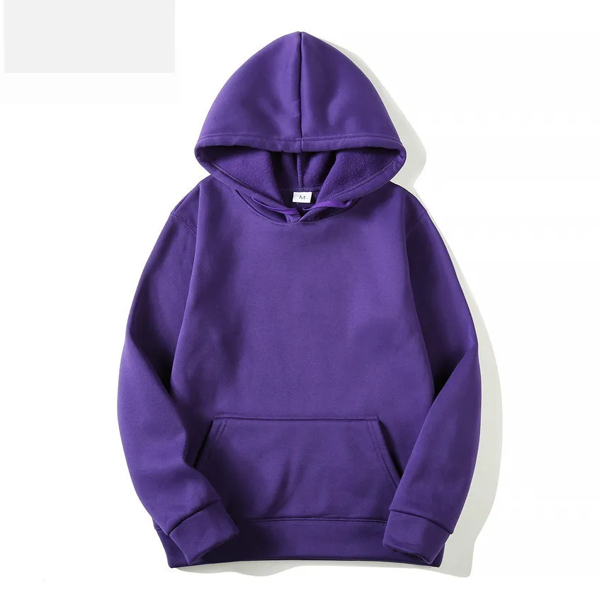 Purple blank hoodie Clearance
